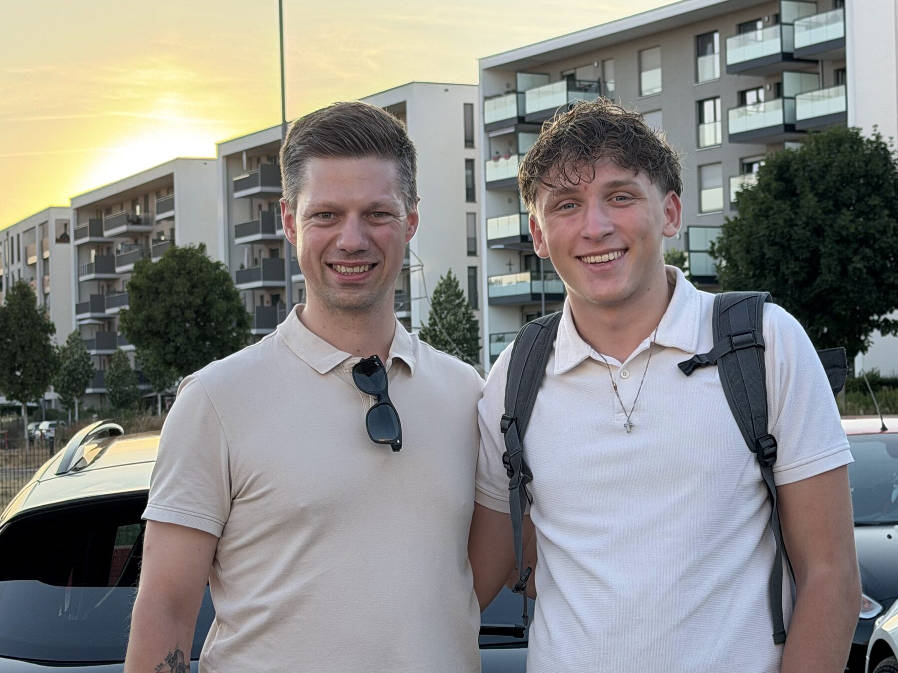 Leo Pohlmann and Jan Koch in Cologne